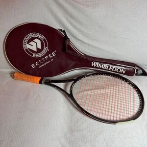 Wimbledon Eclipse Professional 98 Purple 4 3/8 l 3 Tennis Racket W/ Case *READ*